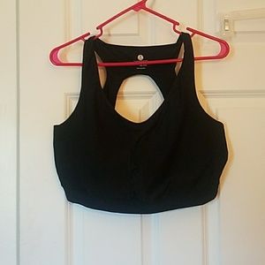 Old Navy active black sports bra 2X